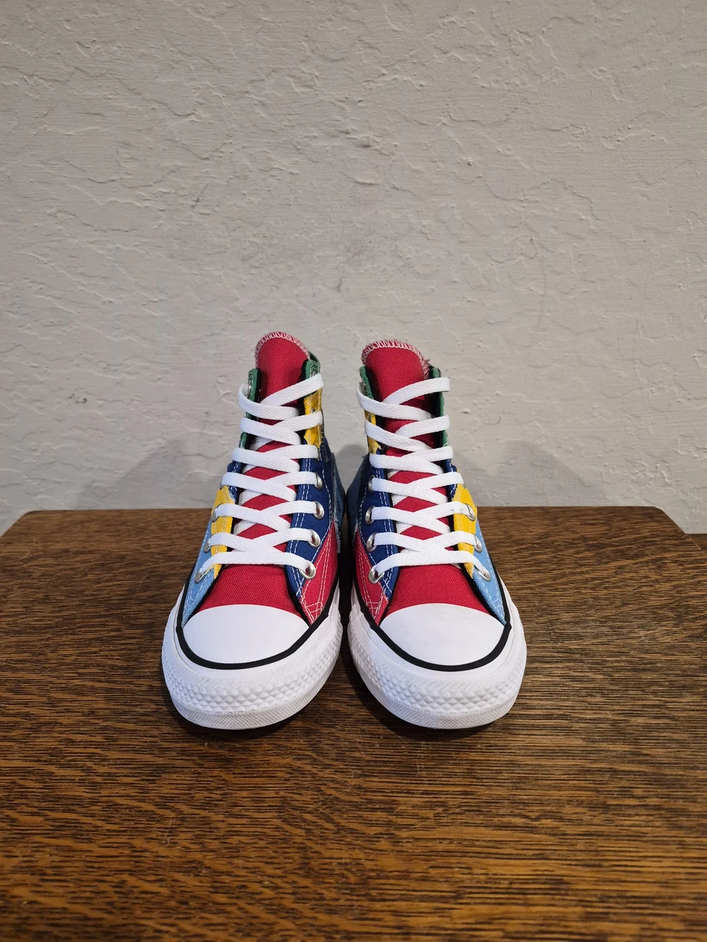 Converse Chuck Taylor All Star High Patchwork Unisex Sneakers  Women's Size US 6
